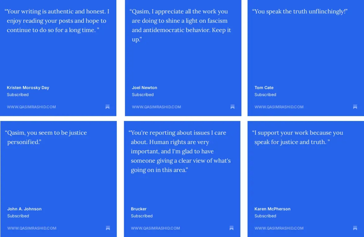 Why Your Support Matters To Me